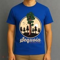 Sequoia General Sher Tree Camping Sequoia National Park Cute Gift T-Shirt thumb 3