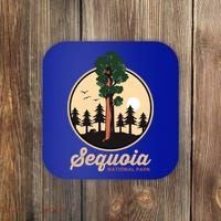 Sequoia General Sher Tree Camping Sequoia National Park Cute Gift Coaster thumb 0