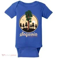 Sequoia General Sher Tree Camping Sequoia National Park Cute Gift Baby Bodysuit thumb 0