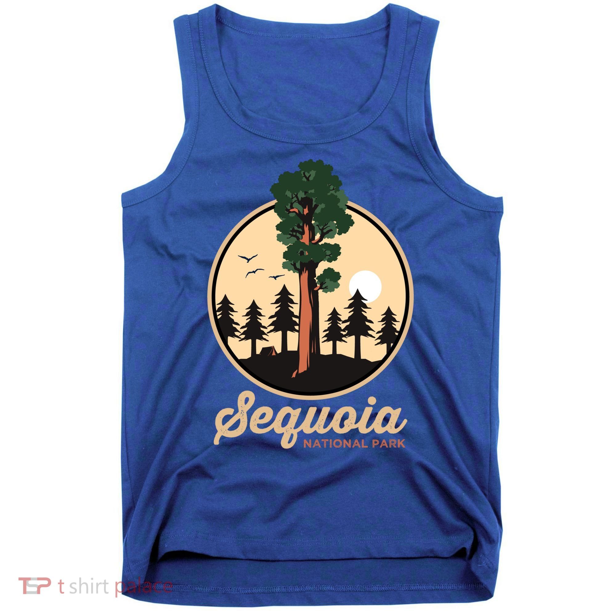 Sequoia General Sher Tree Camping Sequoia National Park Cute Gift Tank Top