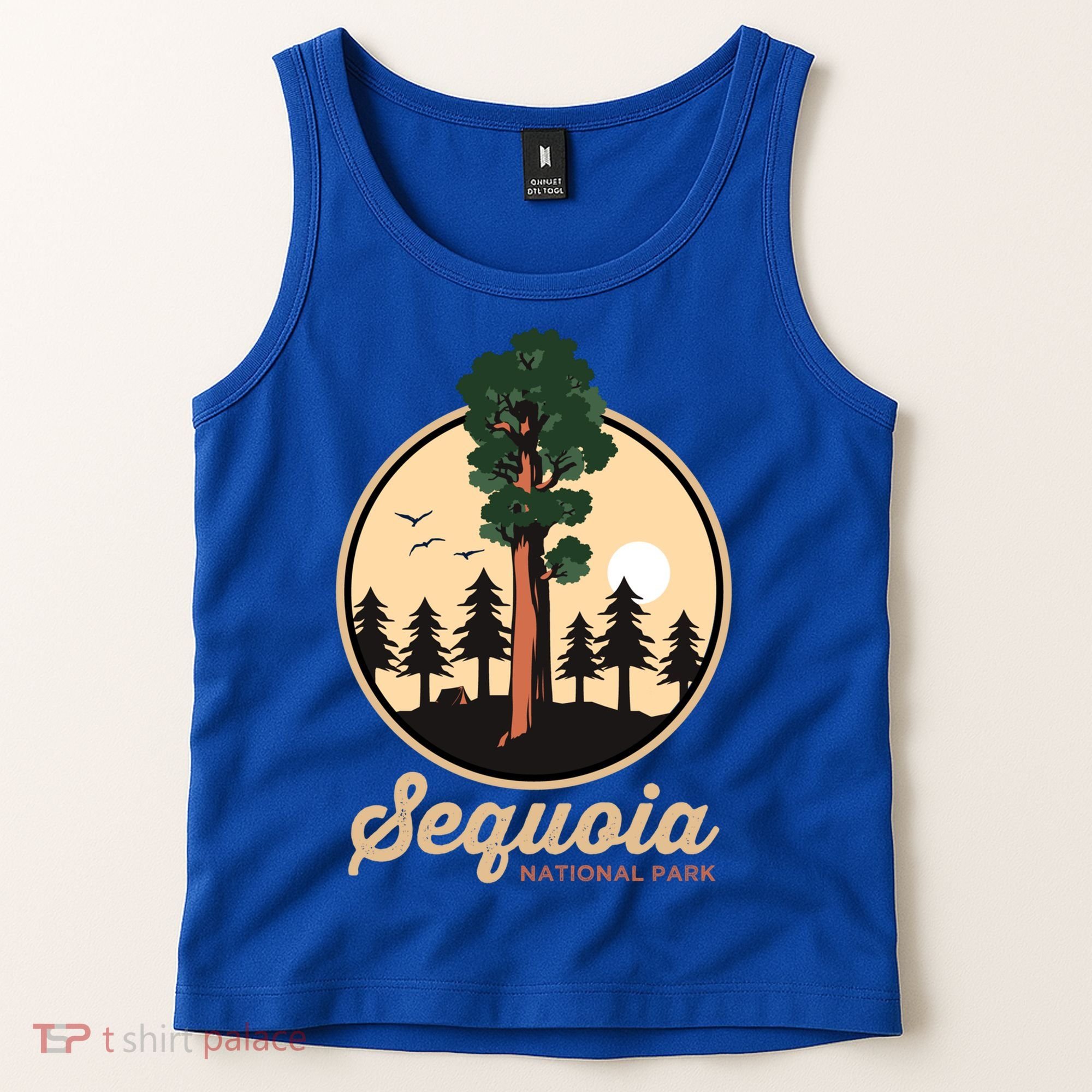 Sequoia General Sher Tree Camping Sequoia National Park Cute Gift Tank Top