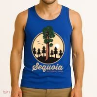 Sequoia General Sher Tree Camping Sequoia National Park Cute Gift Tank Top thumb 3