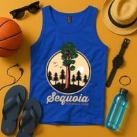Sequoia General Sher Tree Camping Sequoia National Park Cute Gift Tank Top thumb 4