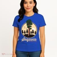 Sequoia General Sher Tree Camping Sequoia National Park Cute Gift Women's T-Shirt thumb 4