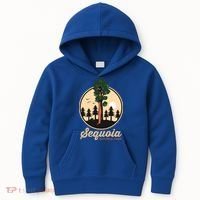 Sequoia General Sher Tree Camping Sequoia National Park Cute Gift Kids Hoodie thumb 0