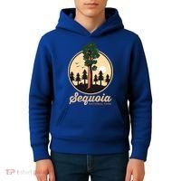 Sequoia General Sher Tree Camping Sequoia National Park Cute Gift Kids Hoodie thumb 4