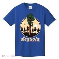 Sequoia General Sher Tree Camping Sequoia National Park Cute Gift Kids T-Shirt thumb 0