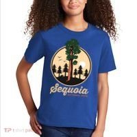 Sequoia General Sher Tree Camping Sequoia National Park Cute Gift Kids T-Shirt thumb 2