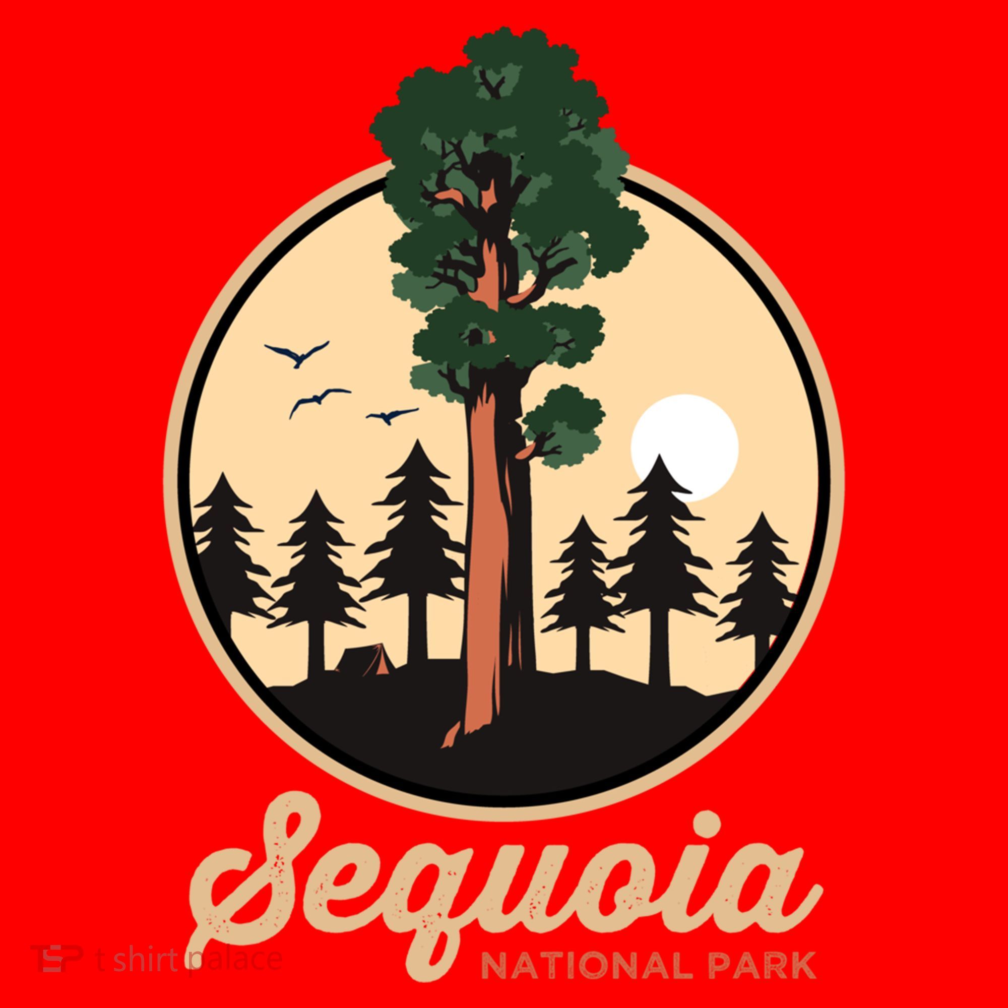 Sequoia General Sher Tree Camping Sequoia National Park Cute Gift Santa Hat