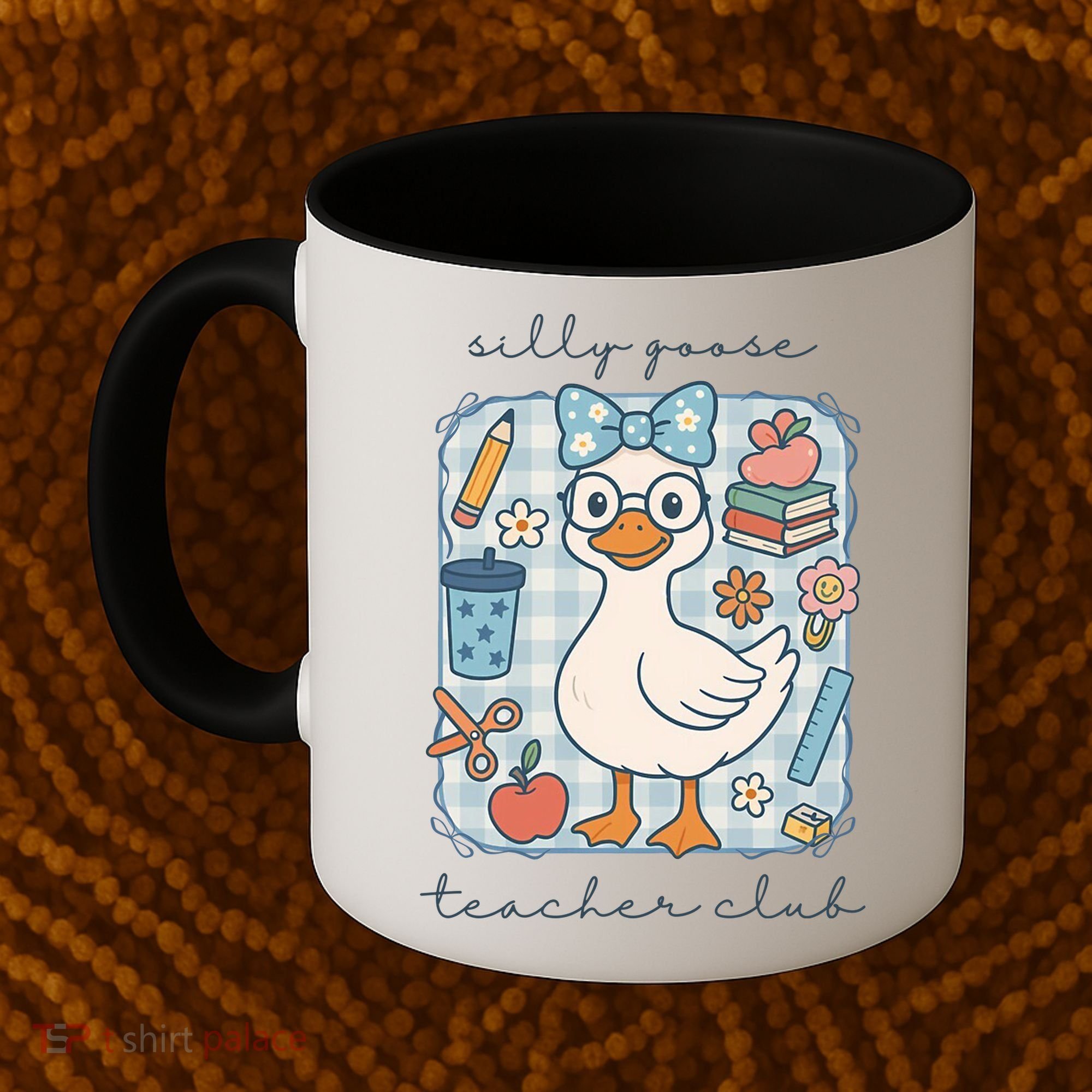 Silly Goose Teacher Club Funny Back To School Coffee Mug