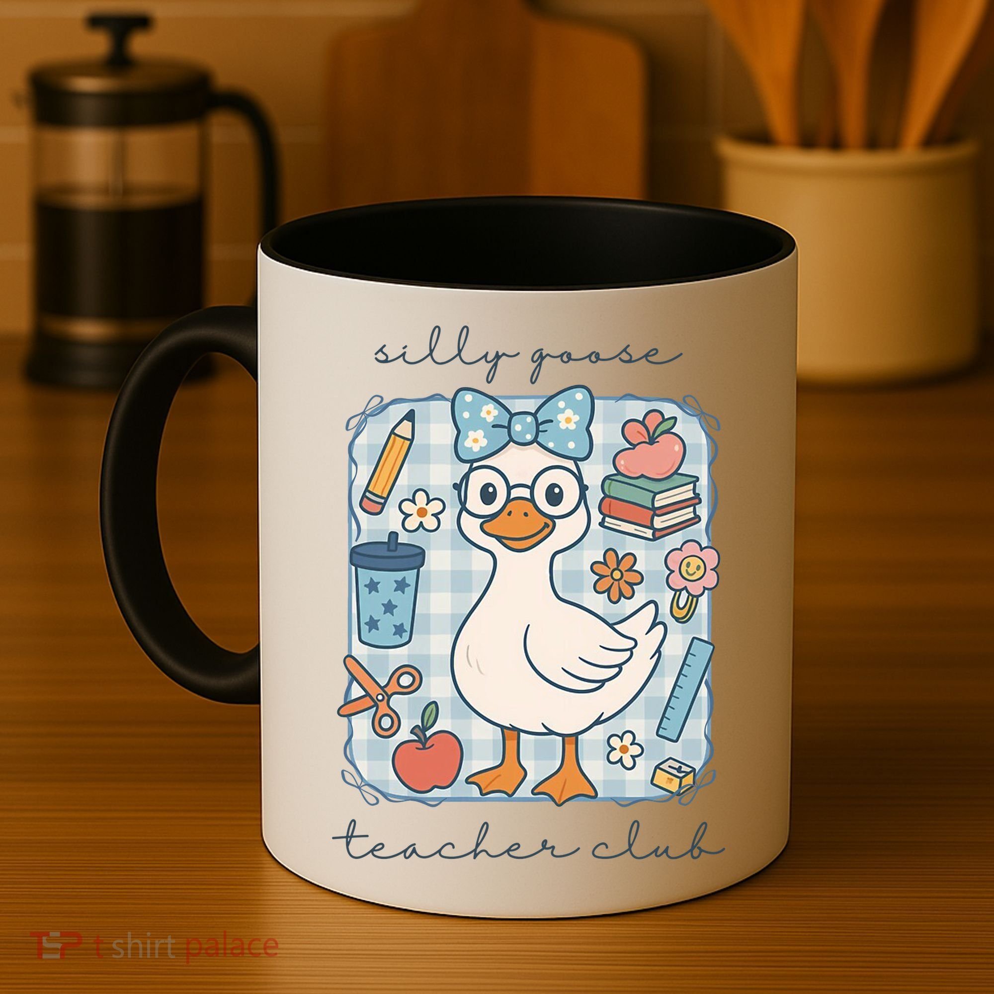 Silly Goose Teacher Club Funny Back To School Coffee Mug
