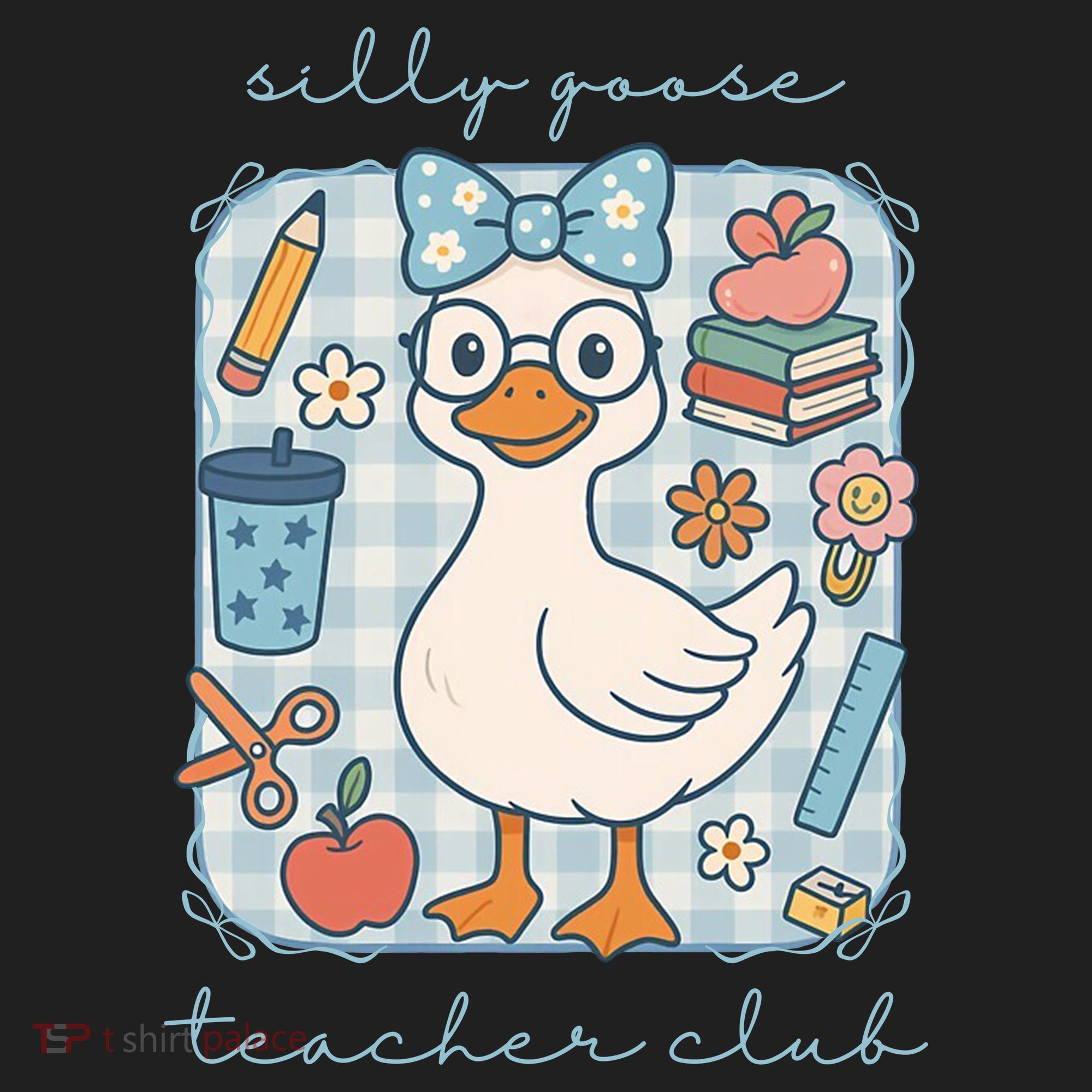 Silly Goose Teacher Club Funny Back To School Tumbler
