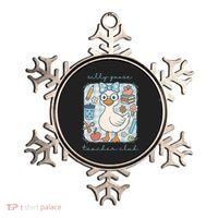Silly Goose Teacher Club Funny Back To School Ornament thumb 0
