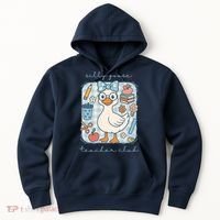 Silly Goose Teacher Club Funny Back To School Hoodie thumb 0
