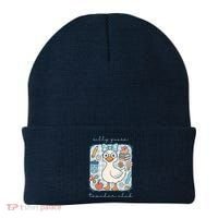 Silly Goose Teacher Club Funny Back To School Beanie thumb 0