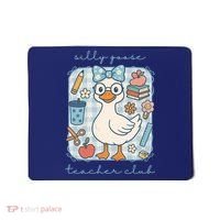 Silly Goose Teacher Club Funny Back To School Mousepad thumb 0