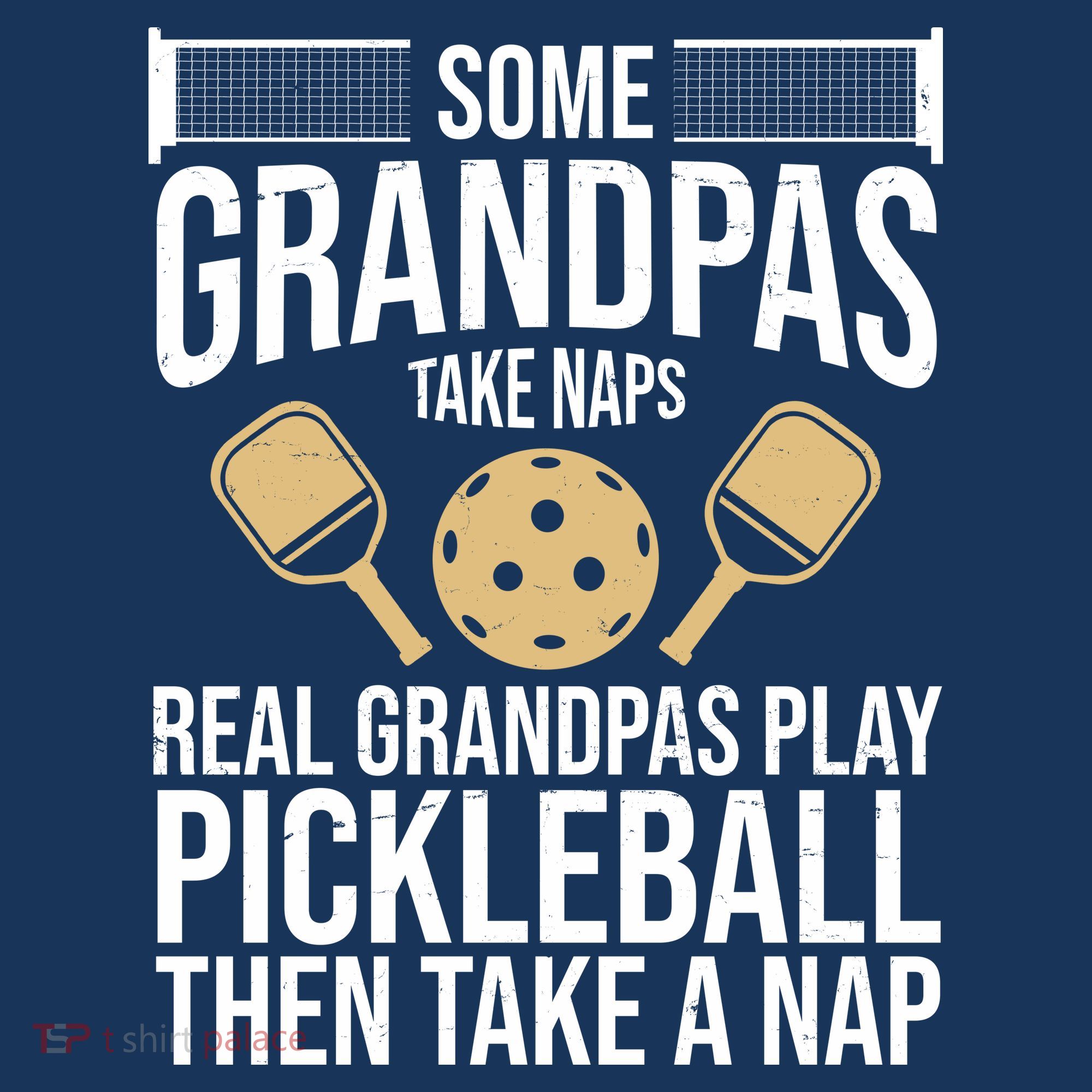Some Grandpas Take Naps Real Grandpas Play Pickleball Funny Visor