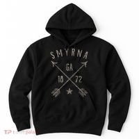 Smyrna Ga T Distressed Boho Style Home City Hoodie thumb 0