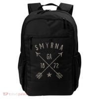 Smyrna Ga T Distressed Boho Style Home City Backpack thumb 0