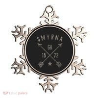 Smyrna Ga T Distressed Boho Style Home City Ornament thumb 0