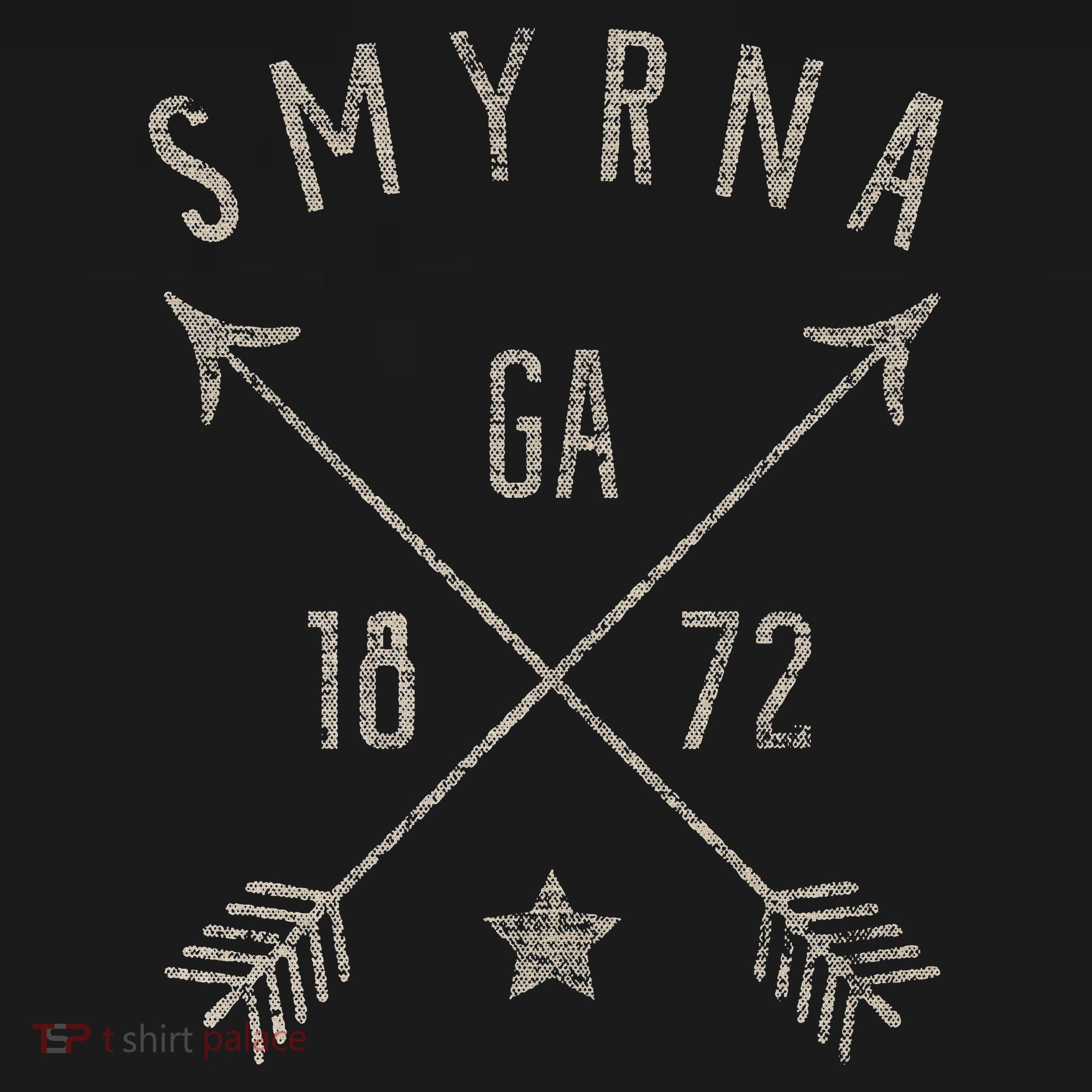 Smyrna Ga T Distressed Boho Style Home City Women's Tank Top