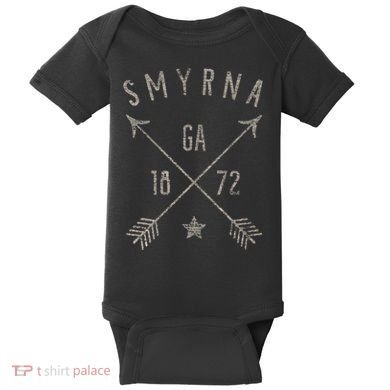 Smyrna Ga T Distressed Boho Style Home City Baby Bodysuit