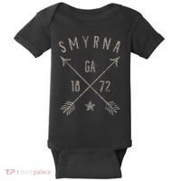 Smyrna Ga T Distressed Boho Style Home City Baby Bodysuit thumb 0
