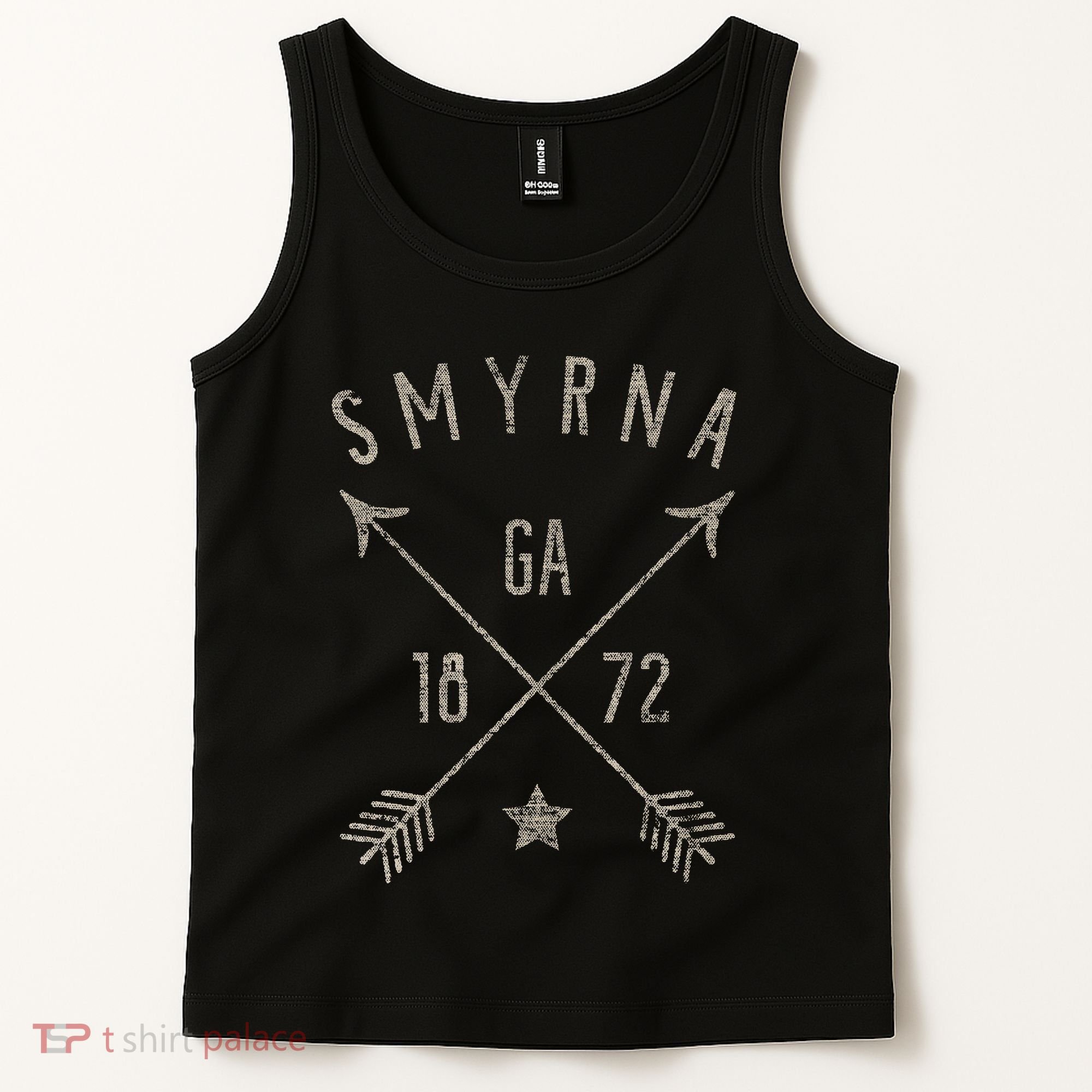 Smyrna Ga T Distressed Boho Style Home City Tank Top