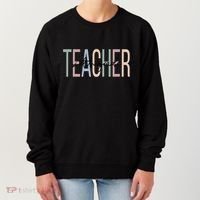 Sixth Grade Teacher Boho 6Th Grade Teacher Funny Gift Women's Sweatshirt thumb 0