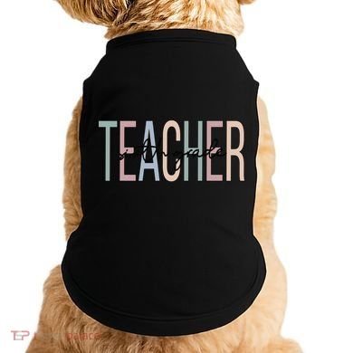 Sixth Grade Teacher Boho 6Th Grade Teacher Funny Gift Doggie Tank