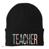 Sixth Grade Teacher Boho 6Th Grade Teacher Funny Gift Beanie thumb 0