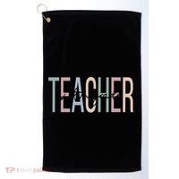 Sixth Grade Teacher Boho 6Th Grade Teacher Funny Gift Golf Towel thumb 0