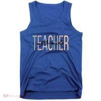 Sixth Grade Teacher Boho 6Th Grade Teacher Funny Gift Tank Top thumb 0