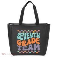 Seventh Grade Team Teacher Student Back To School 7th Grade Gift Tote Bag thumb 0