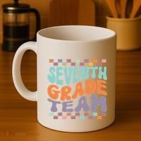 Seventh Grade Team Teacher Student Back To School 7th Grade Gift Coffee Mug thumb 4