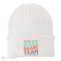 Seventh Grade Team Teacher Student Back To School 7th Grade Gift Beanie thumb 0