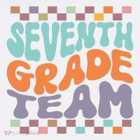 Seventh Grade Team Teacher Student Back To School 7th Grade Gift Baby Bodysuit thumb 2