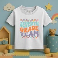Seventh Grade Team Teacher Student Back To School 7th Grade Gift Toddler T-Shirt thumb 3