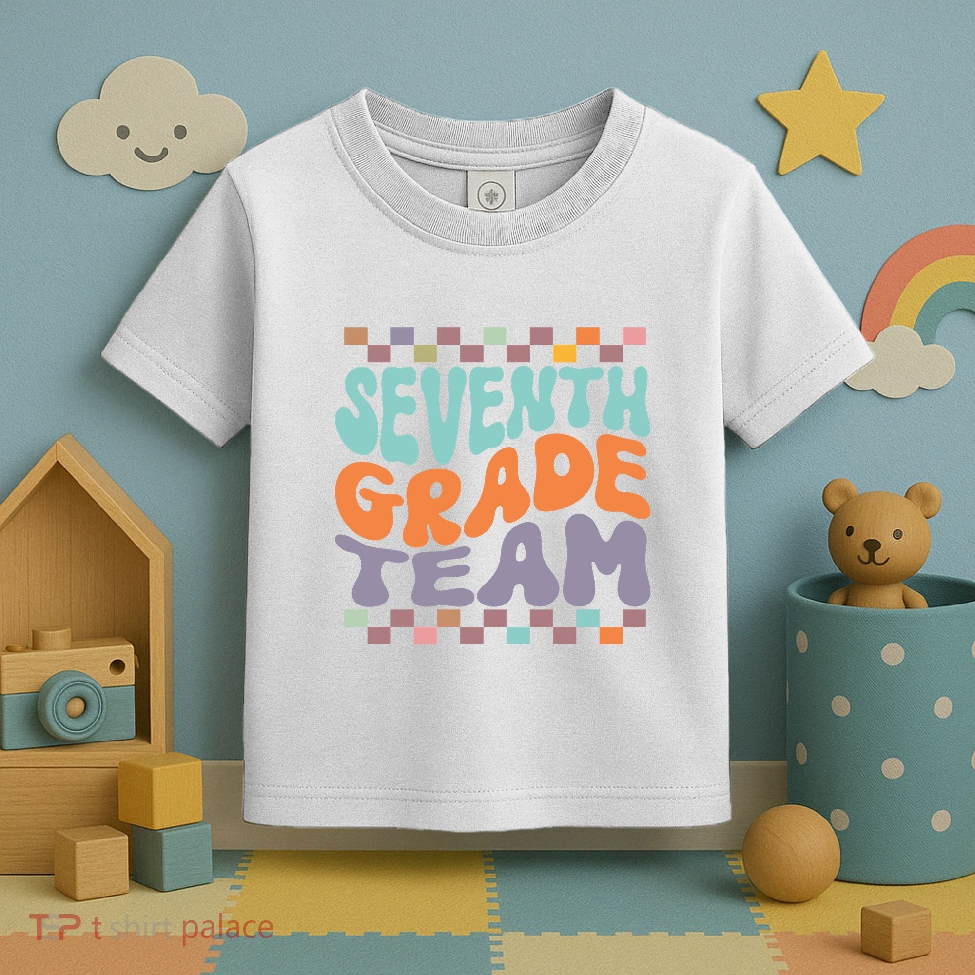Seventh Grade Team Teacher Student Back To School 7th Grade Gift Toddler T-Shirt
