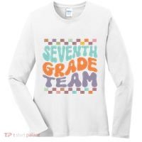 Seventh Grade Team Teacher Student Back To School 7th Grade Gift Women's Long Sleeve Shirt thumb 0