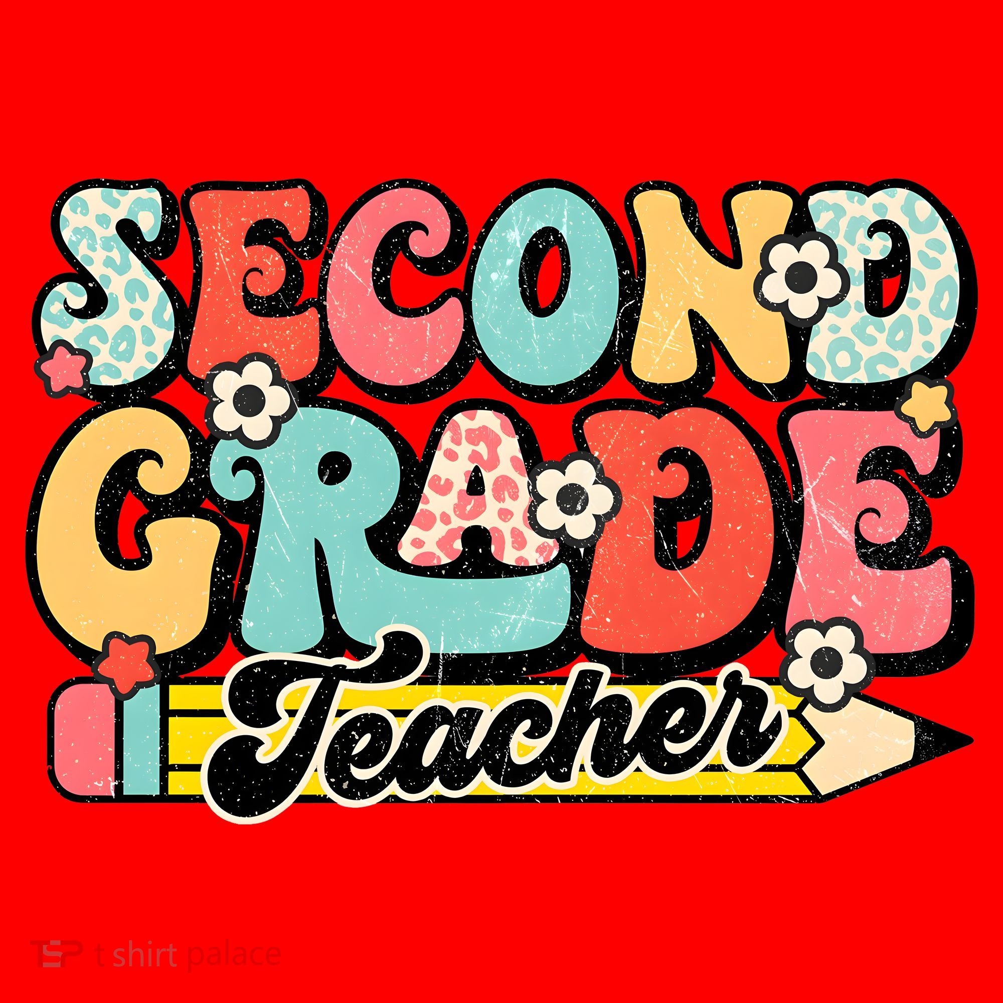 Second Grade Teacher 2nd Grade Teacher Santa Hat