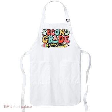 Second Grade Teacher 2nd Grade Teacher Apron