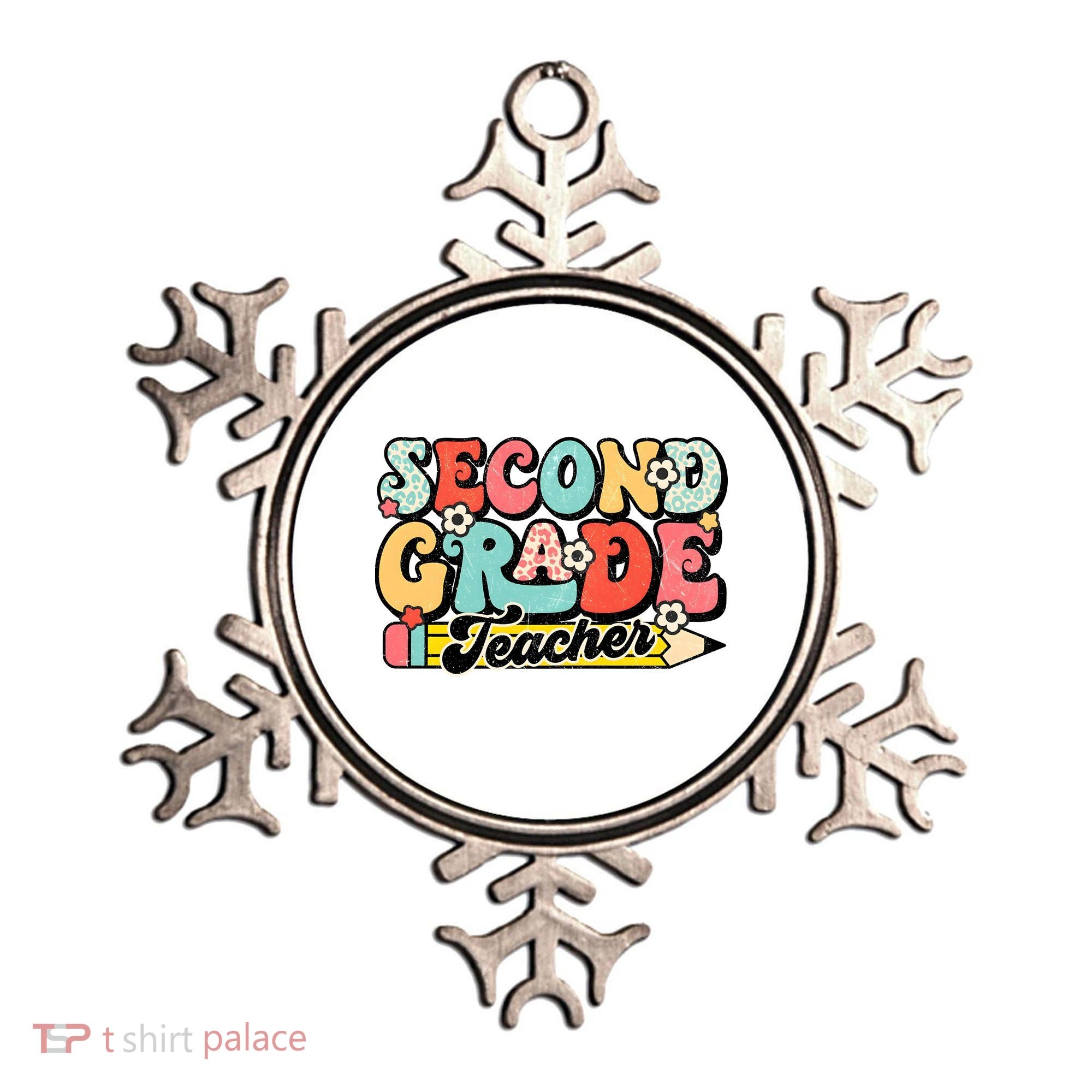 Second Grade Teacher 2nd Grade Teacher Ornament