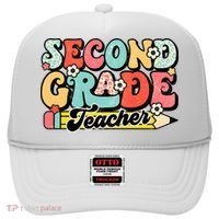 Second Grade Teacher 2nd Grade Teacher Hat thumb 0