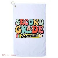 Second Grade Teacher 2nd Grade Teacher Golf Towel thumb 0