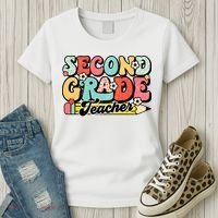 Second Grade Teacher 2nd Grade Teacher Women's T-Shirt thumb 3