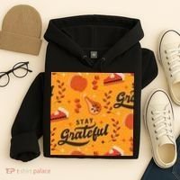 Stay Grateful Thanksgiving Holiday Hoodie thumb 4