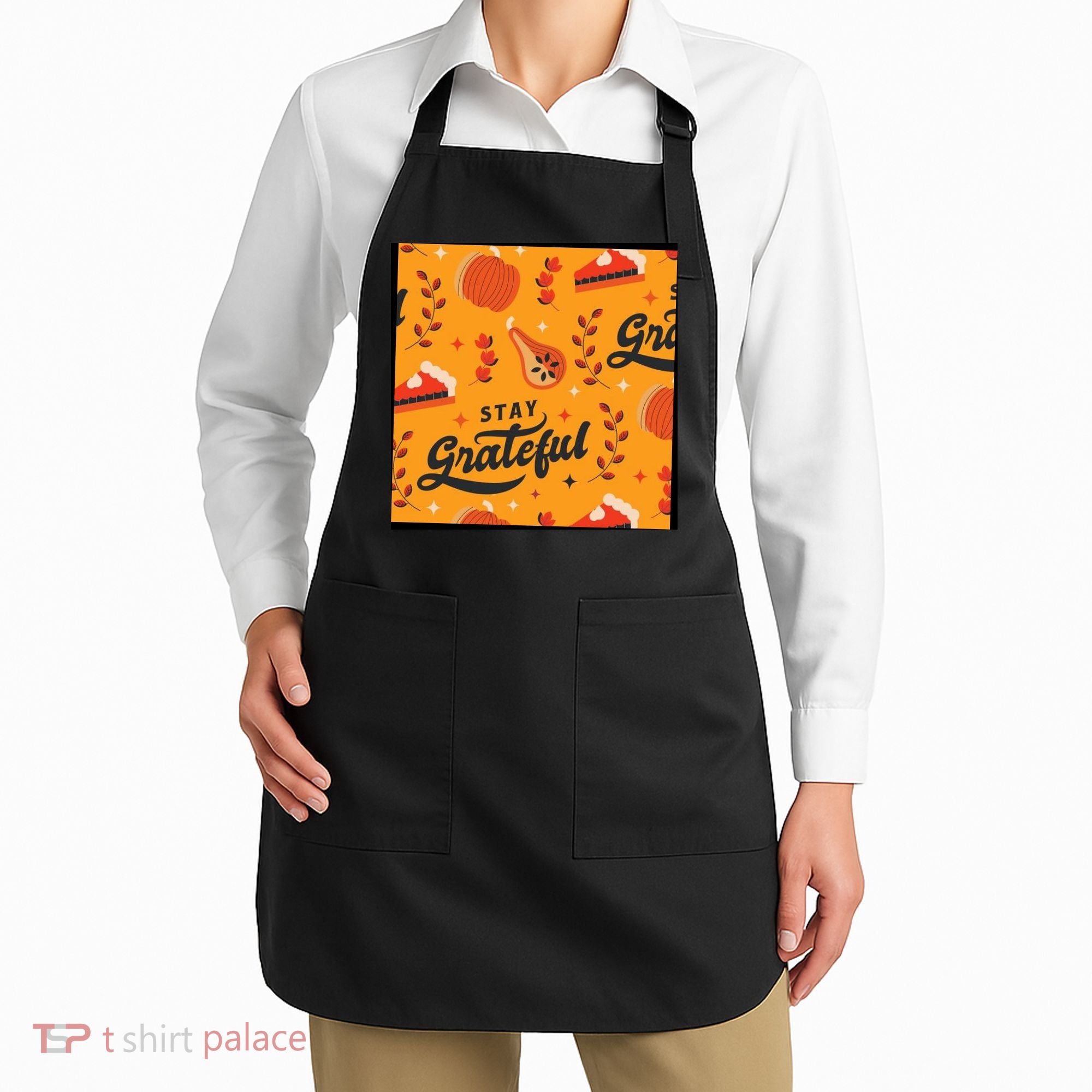 Stay Grateful Thanksgiving Holiday Apron