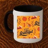 Stay Grateful Thanksgiving Holiday Coffee Mug thumb 2
