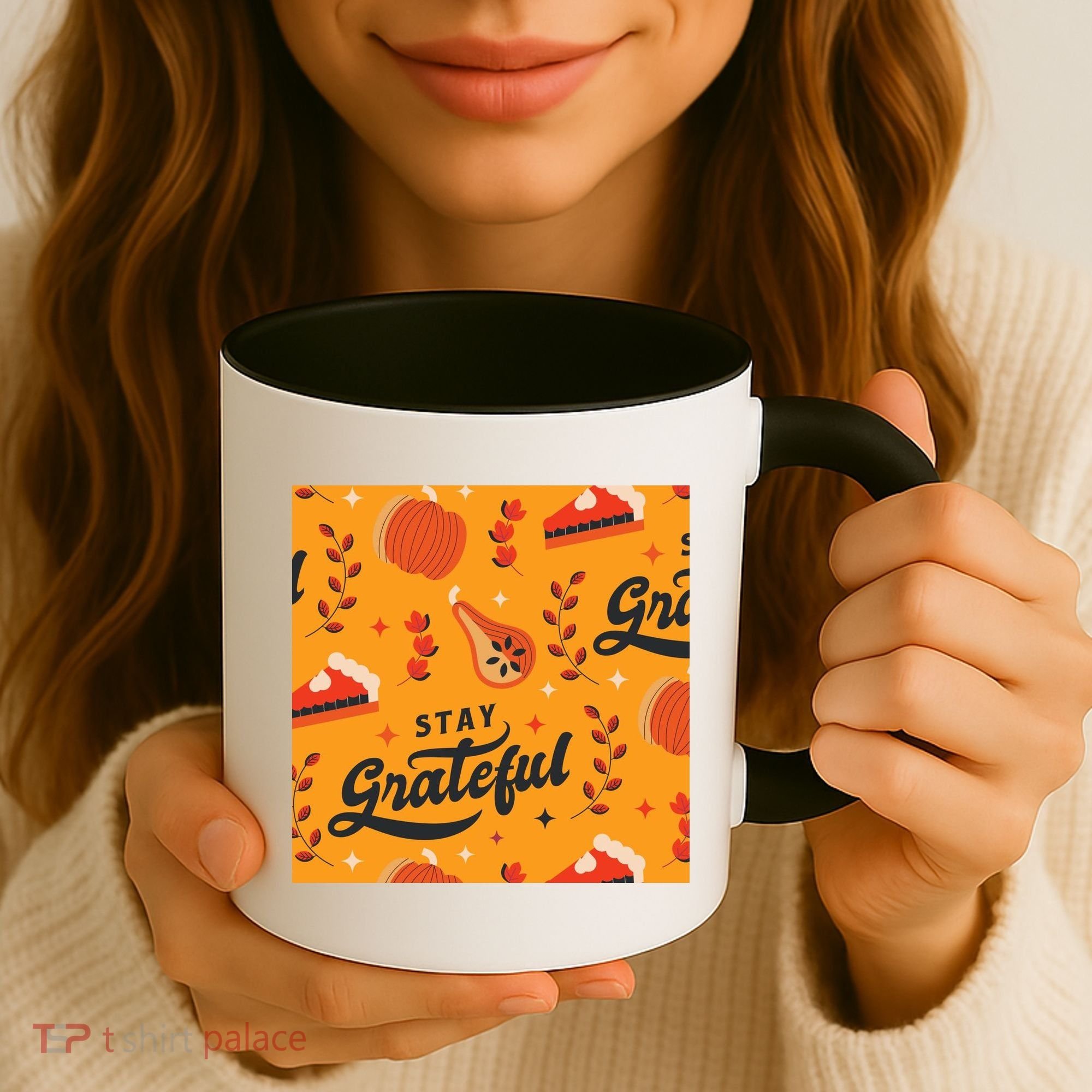 Stay Grateful Thanksgiving Holiday Coffee Mug